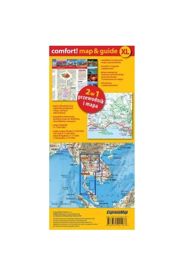 comfort!map&guide XL Tajlandia 2w1 1:1 650 000