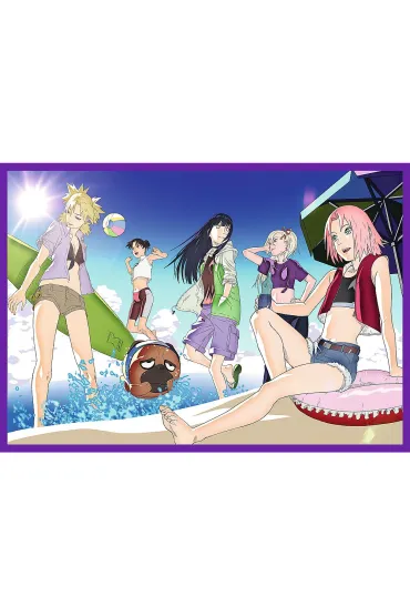 Puzzle 4x250 el. Przygody Naruto Uzumaki Trefl