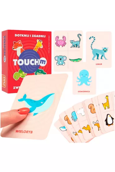 Touch it! Dotknij i zgadnij. Zwierzta Muduko