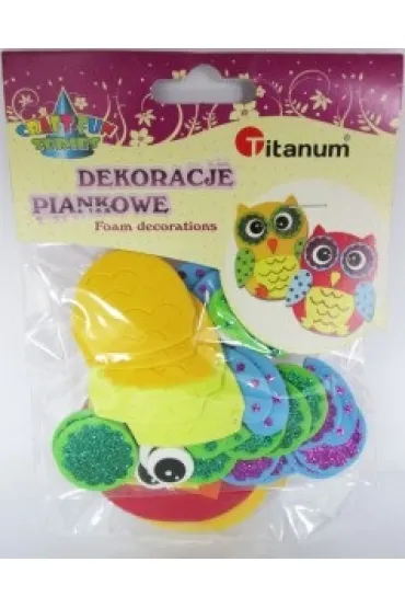 Zestaw dekoracyjny sowa 101-1436 * *