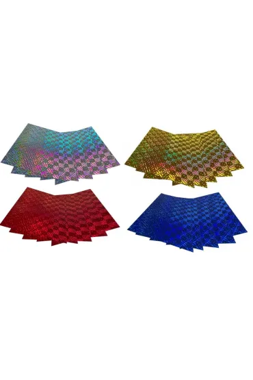 Fresh Karton holograficzny A4 pixel mix kolor�w