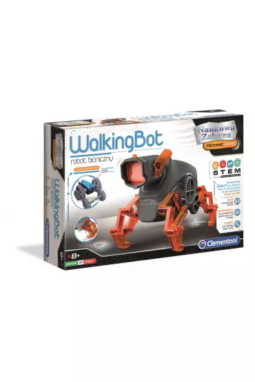 Naukowa Zabawa. Walking Bot. Chodz�cy Robot Clementoni
