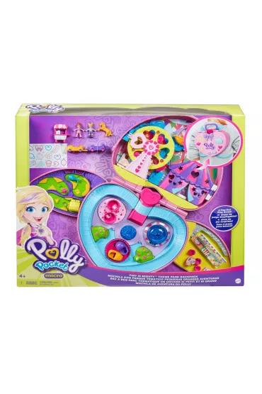 Polly Pocket Plecak Park rozrywki Zestaw rozk�adany GKL60 Mattel