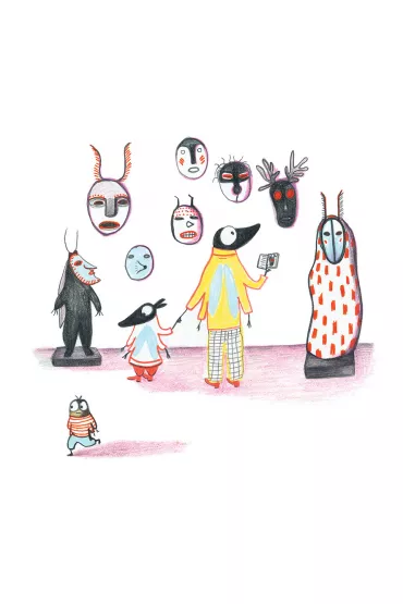 Poka i Mina. W muzeum - Kitty Crowther