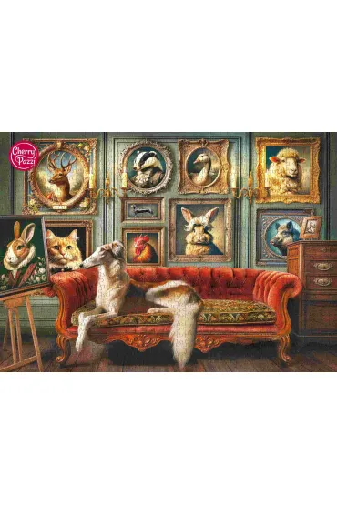 Puzzle 1000 CherryPazzi The Aristocratic Menagerie�31377