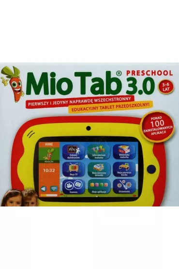 Mio Tab 3.0 Carotina Tablet edukacyjny Lisciani