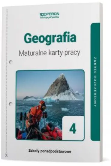 Geografia 4. Maturalne karty pracy. Zakres rozszerzony. Szko�y ponadpodstawowe - Iwona Kryczka