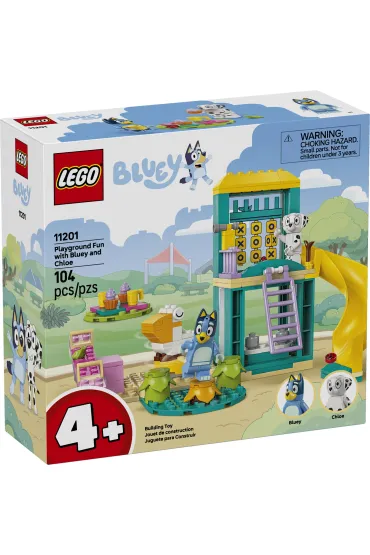 LEGO Bluey Blue i �atko na placu zabaw 11201