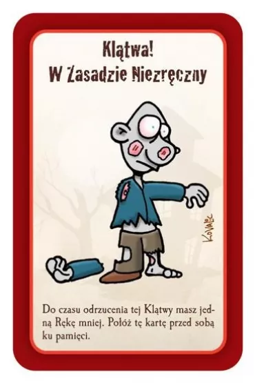 Munchkin. Zombie Black Monk