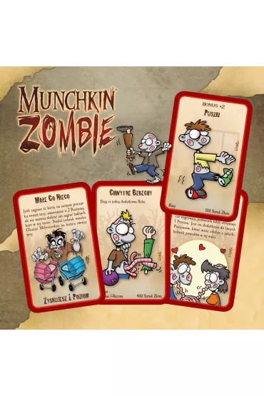Munchkin. Zombie Black Monk