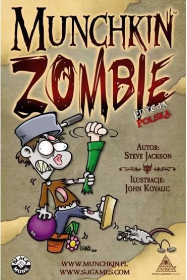 Munchkin. Zombie Black Monk