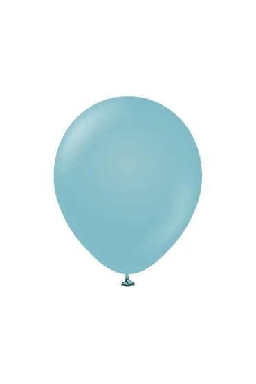 Balony Kalisan retro niebieskie szk�o 100 szt