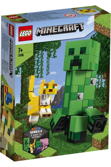LEGO Minecraft BigFig Creeper i Ocelot 21156