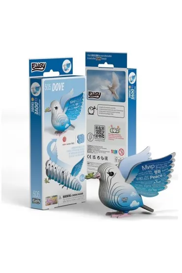 Go��bek pokoju Eugy. Eko Ukladanka 3D