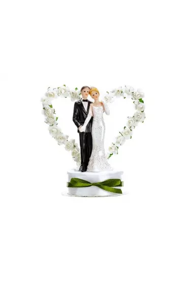 PartyDeco Figurka Para M�oda bia�y 16cm