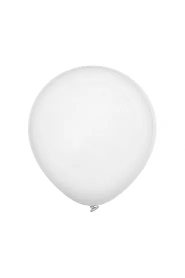 Decomex Balony pastelowe White 100 szt.