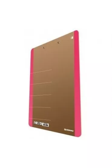 Donau Clipboard z klipsem A4 r�owy