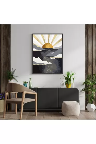 ArtiFly Malowanie po numerach - Z�ote promienie 40x50cm