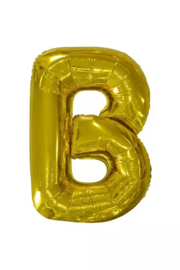 Amscan Balon foliowy litera B z�ota 59x86cm