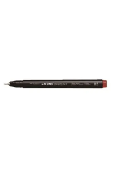 Tombow Cienkopis mono drawing czerwony 0.35mm