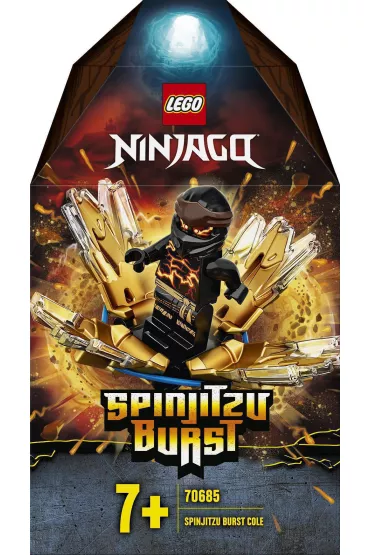 LEGO NINJAGO Wybuch Spinjitzu - Cole 70685