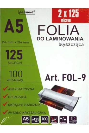 Penword Folia do laminowania A5 100 szt
