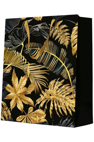 Paw Torba ozdobna Premium Gold Leavers Large