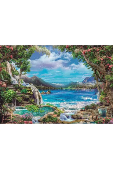 Puzzle 2000 el. HQ Paradise on earth Clementoni