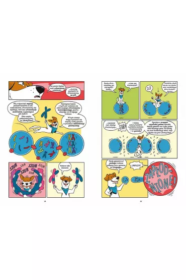 Psy - od drapie�nik�w do obro�c�w. Naukomiks - Andy  Hirsch