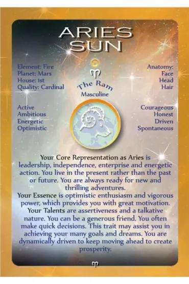 Karty Pozytywna Astrologia. Positive Astrology Cards - Krystal  Savoy