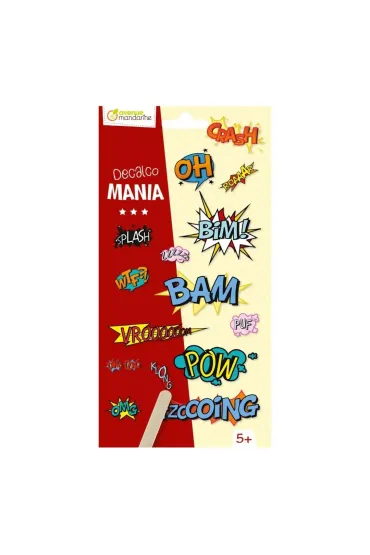 Clairefontaine Kalkomanie Onomatopeje