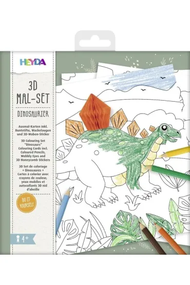 Wypuk�a malowanka - Dinozaury Heyda