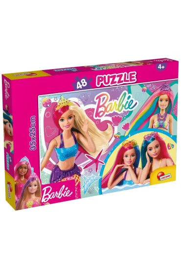Puzzle dwustronne 48 el. Barbie feeling magical Lisciani