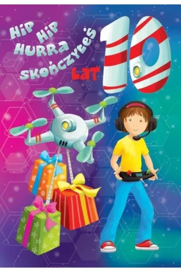 Art Nuvo Karnet 10 urodziny dron