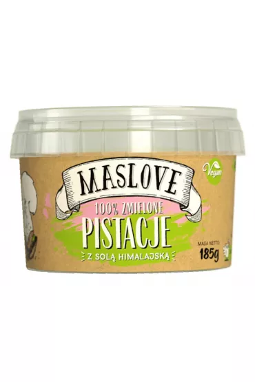 Maslove Krem pistacjowy z sol himalajsk 185 g