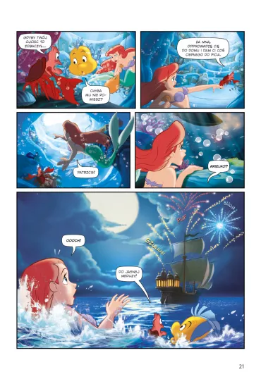 Klasyczne Ba�nie Disneya w komiksie Ma�a Syrenka - Tom Anderson
