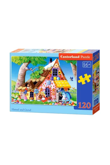 Puzzle 120 el. Ja� i Ma�gosia Castorland