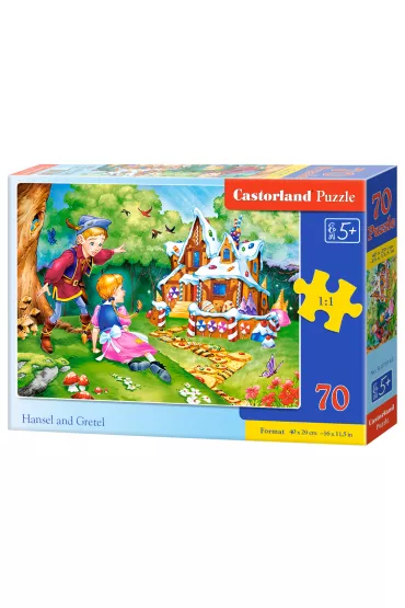 Puzzle 70 el. Hansel AND Gretel Castorland