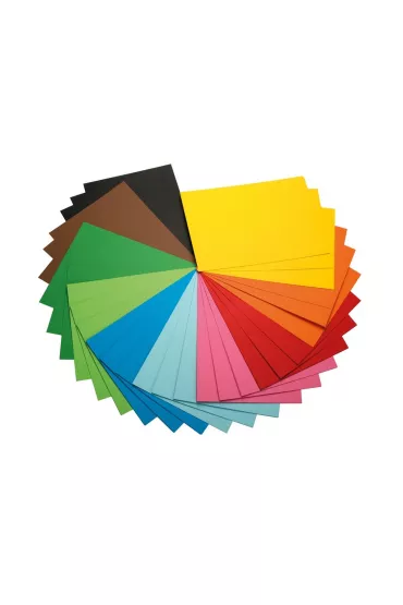 Happy Color Karton kolorowy 170g, A4, 100 arkuszy, 10 kolor�w