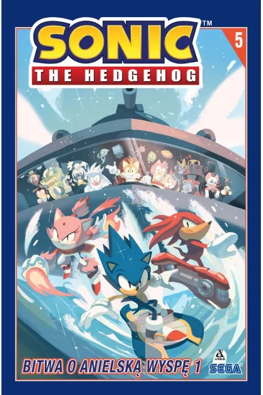 Sonic the Hedgehog T.5 Bitwa o Anielsk Wysp cz.1 - Adam Bryce Thomas, Ian Flynn, Tracy Yardley