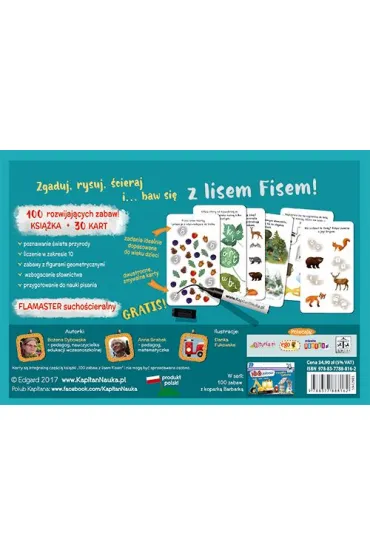 100 zabaw z lisem Fisem - Bo�ena Dybowska, Anna Grabek