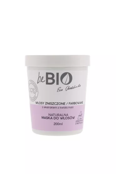 beBIO Ewa Chodakowska Naturalna maska do wosw zniszczonych i farbowanych 200 ml