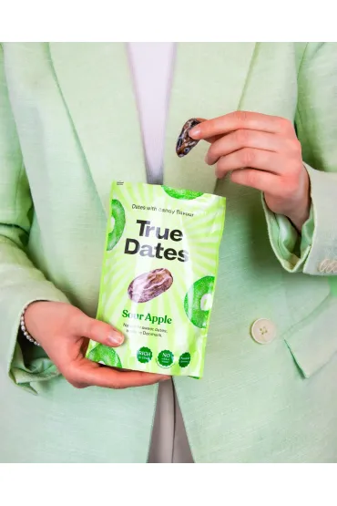 True Dates Daktyle Sour Apple zestaw 4 x 100 g