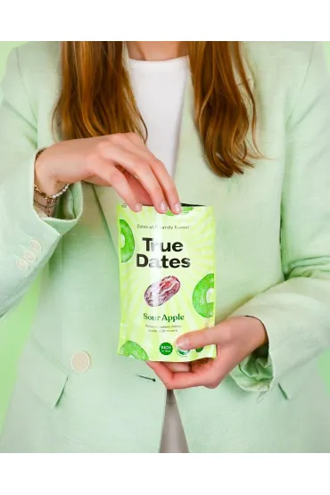 True Dates Daktyle Sour Apple zestaw 4 x 100 g