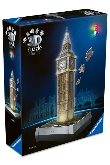 Puzzle 224 el. 3D Iconics Big Ben Ravensburger