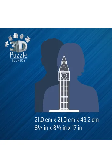 Puzzle 224 el. 3D Iconics Big Ben Ravensburger