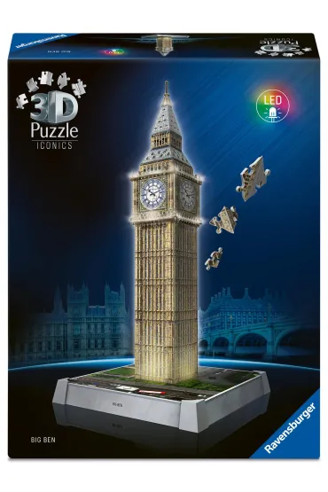 Puzzle 224 el. 3D Iconics Big Ben Ravensburger