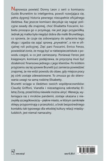 Fundacja - Donna Leon