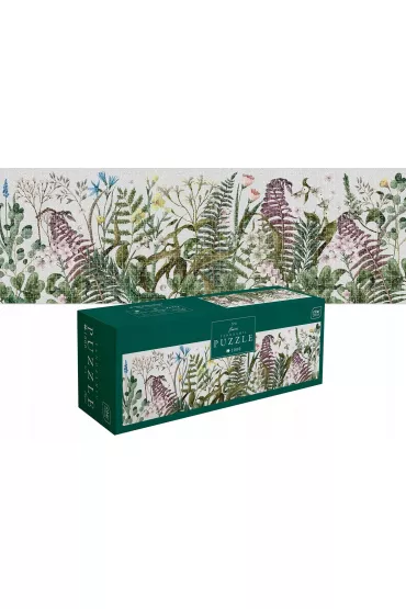 Puzzle panoramiczne 1000 el. Flowers 4 Interdruk