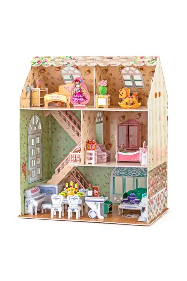 Puzzle 3D Dreamy Domek dla lalek Cubic Fun